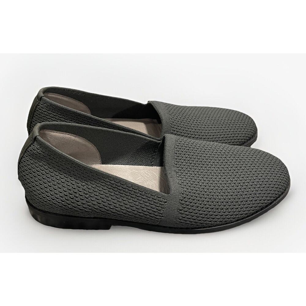 EILEEN FISHER Shoes Demi Stretch Knit Loafer Womens 7 Flat Recycled Retail $140